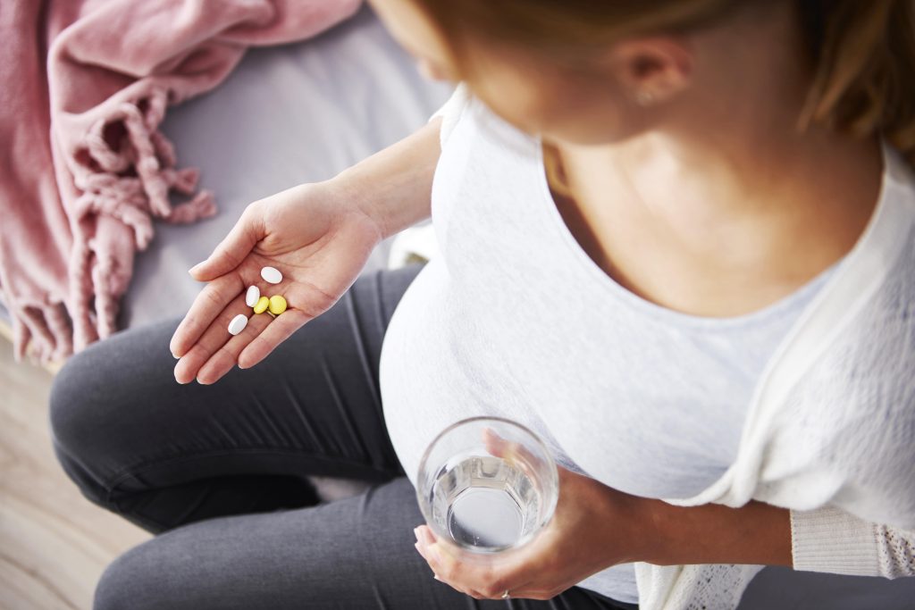 vrouw zwanger zwangerschap voeding omega 3 vitamine d3